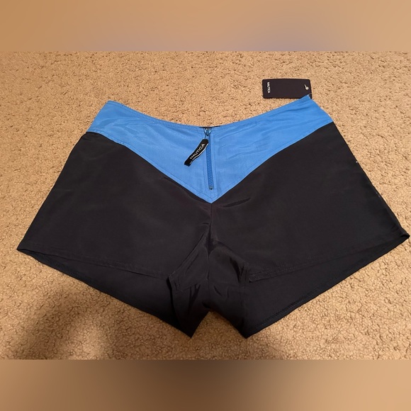 Nautica Pants - Nautica New Women’s Pull-On Shorts Size L Blue Front Zipper